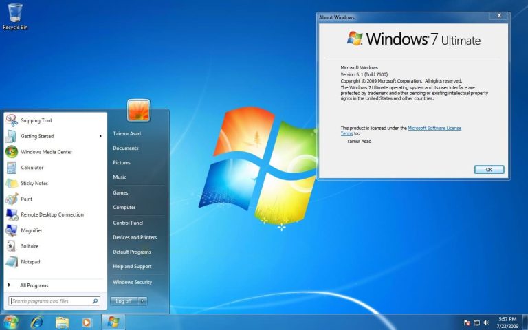 Windows7 旗舰版 SP1 64 位英文版【原版 ISO 镜像】