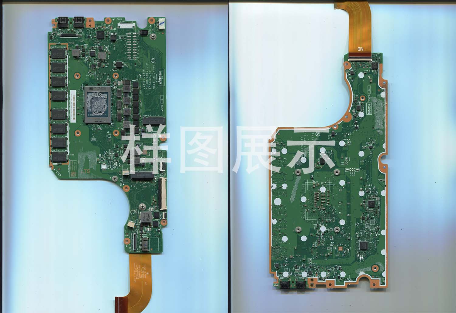 板号：NM-D071 Rev:1.0 联想 小新 Pro-13 2020 主板超清扫描图