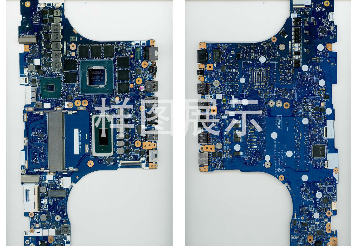 板号:NM-D711 Rev:1.0 联想拯救者 Y9000P 2021 主板超清实物图
