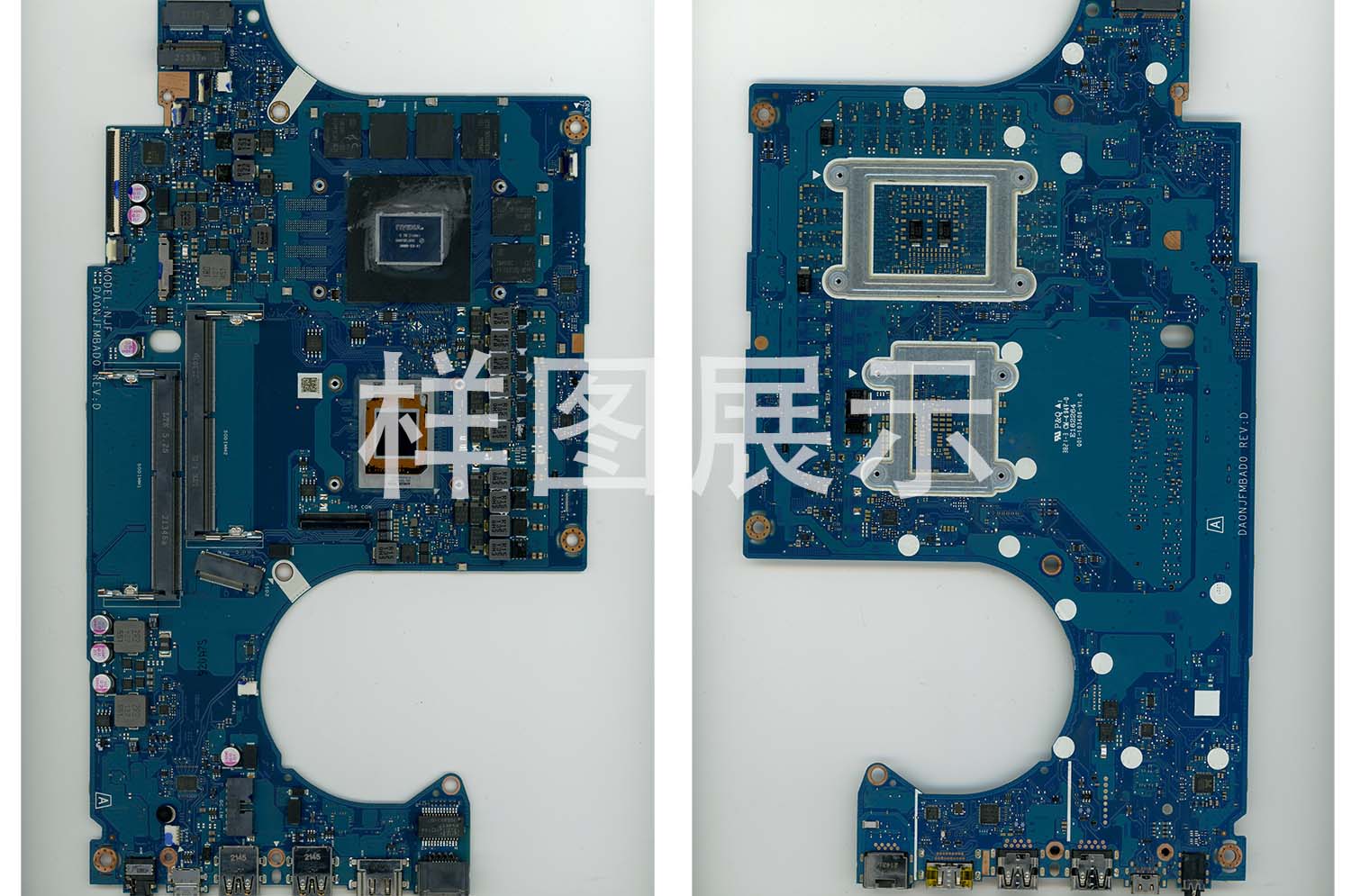 板号:DA0NJFMBAD0 REV:D 华硕 FA506QM 主板超清实物图