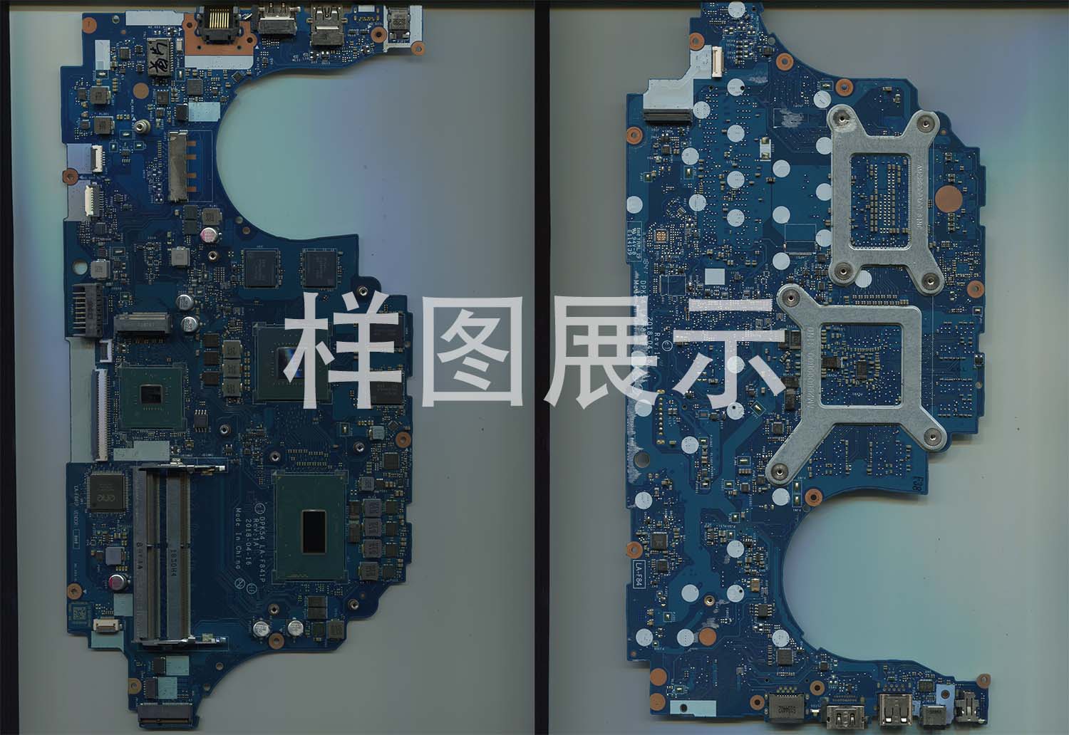 板号:LA-F841P Rev:1A 惠普 15-cx0058TX(TPN-C133)主板超清实物图
