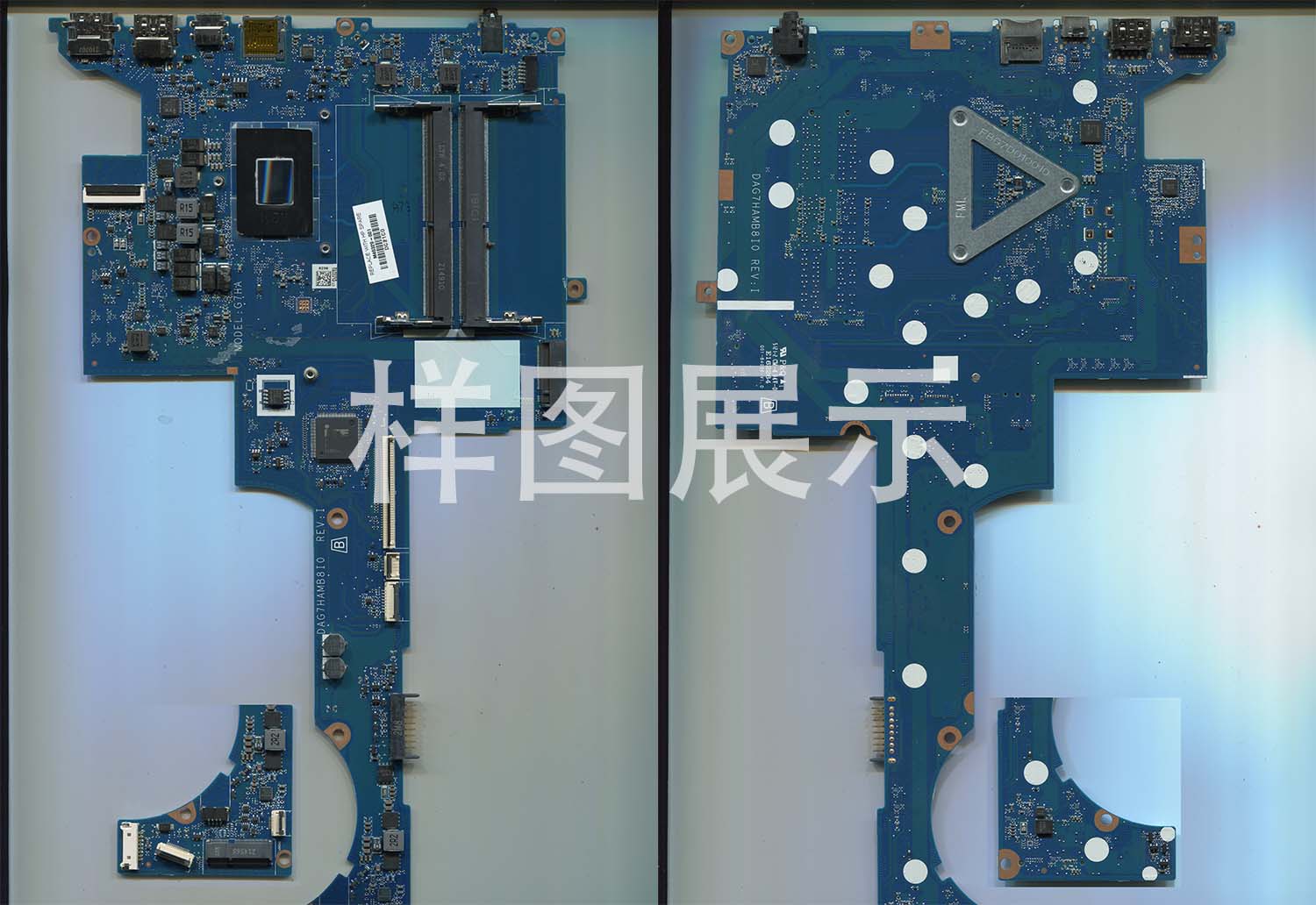 板号:DAG7HAMB8I0 REV:I 惠普 TPN-Q246 主板超清实物图