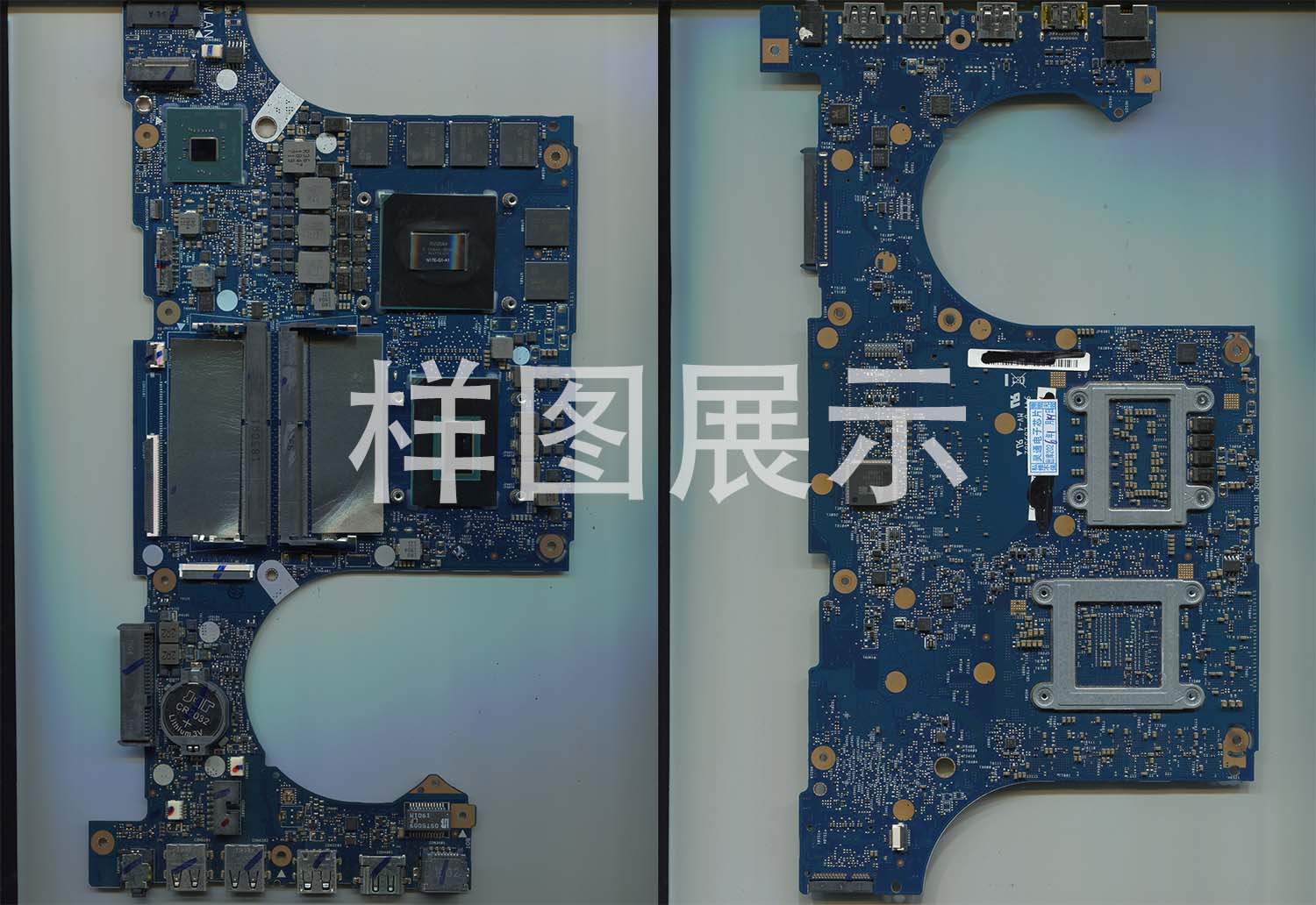板号:FX505GM REV:2.0 华硕 飞行堡垒6 FX86F 主板超清实物图