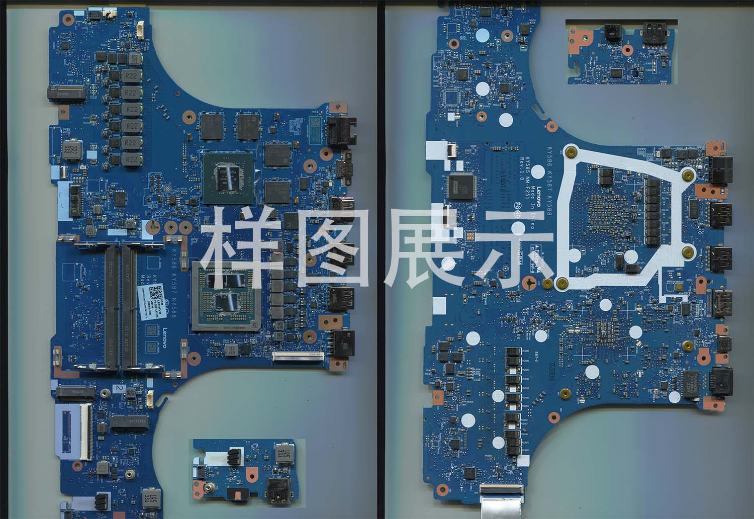 板号:NM-F251 Rev:1.0 联想 拯救者 R9000P ARX8 主板超清实物图
