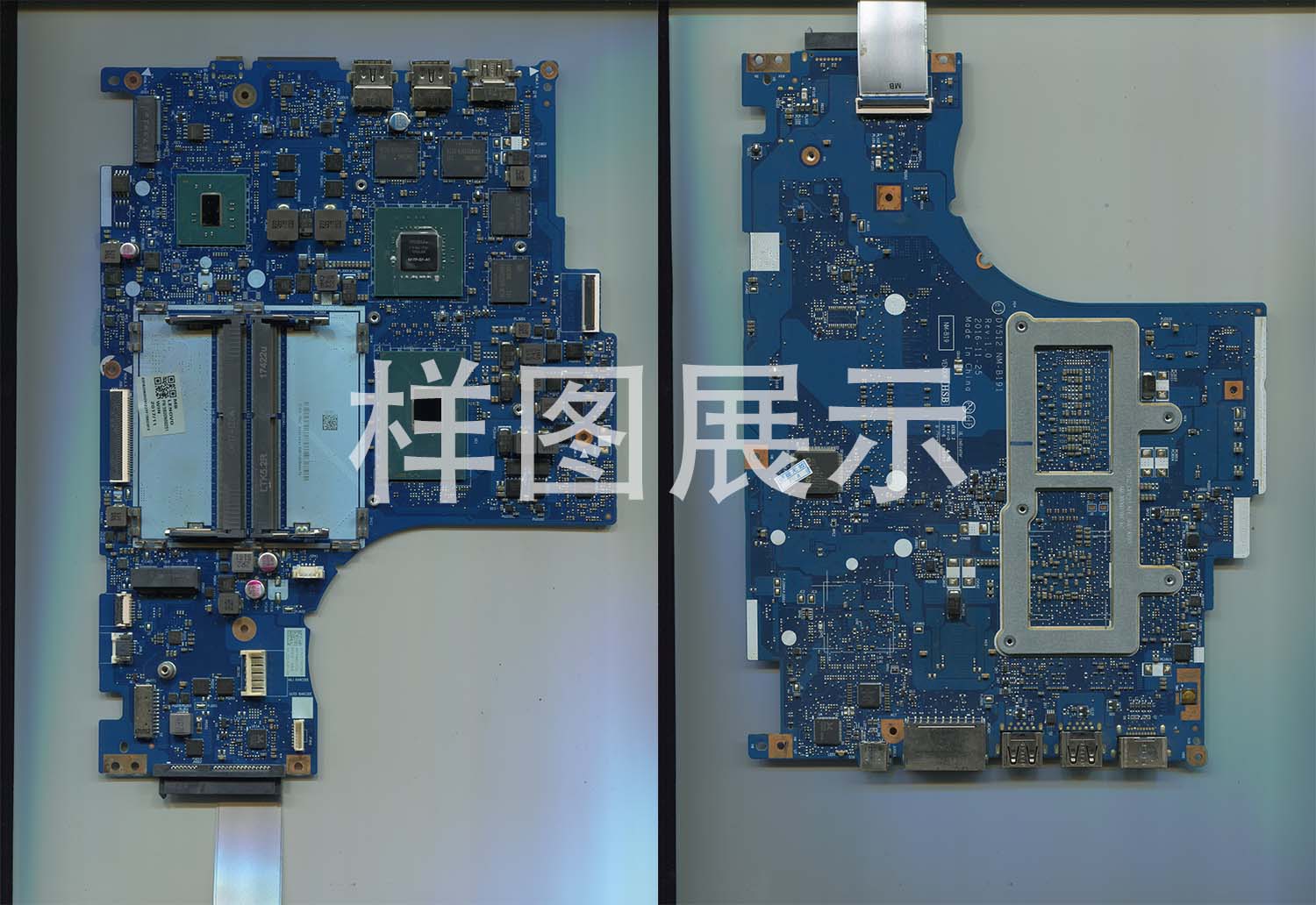 板号：DY512  NM-B191 Rev:1.0 联想 拯救者 R720-15IKBN 主板超清实物图