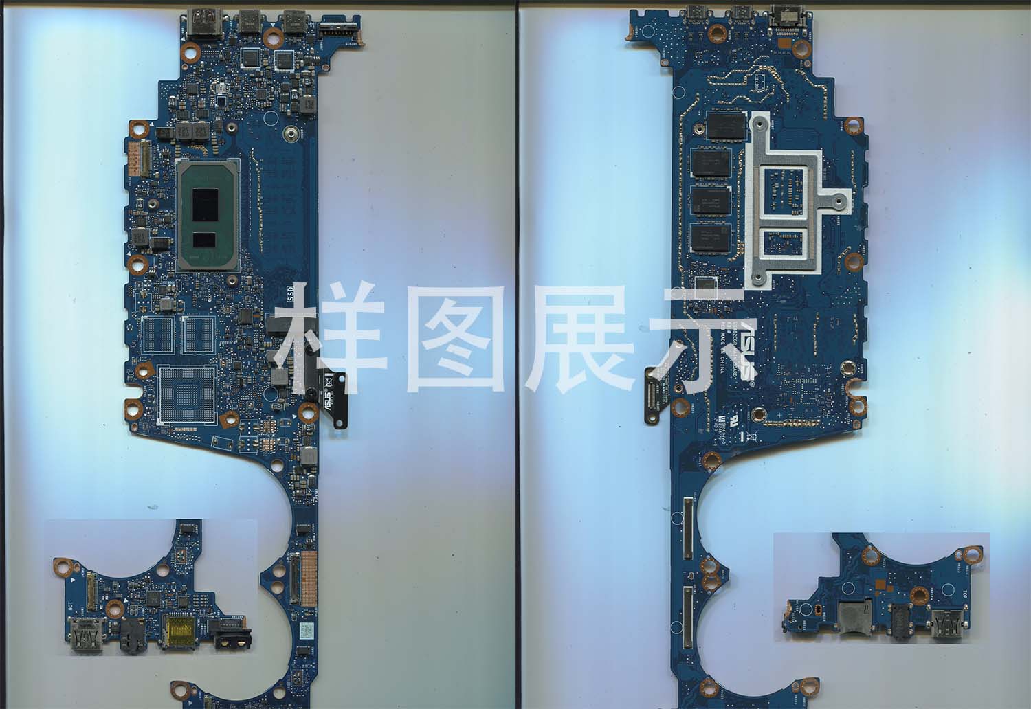 板号：UX482EGR R3.0 华硕 灵耀 X 双屏 14（UX4100EAR）主板超清实物图