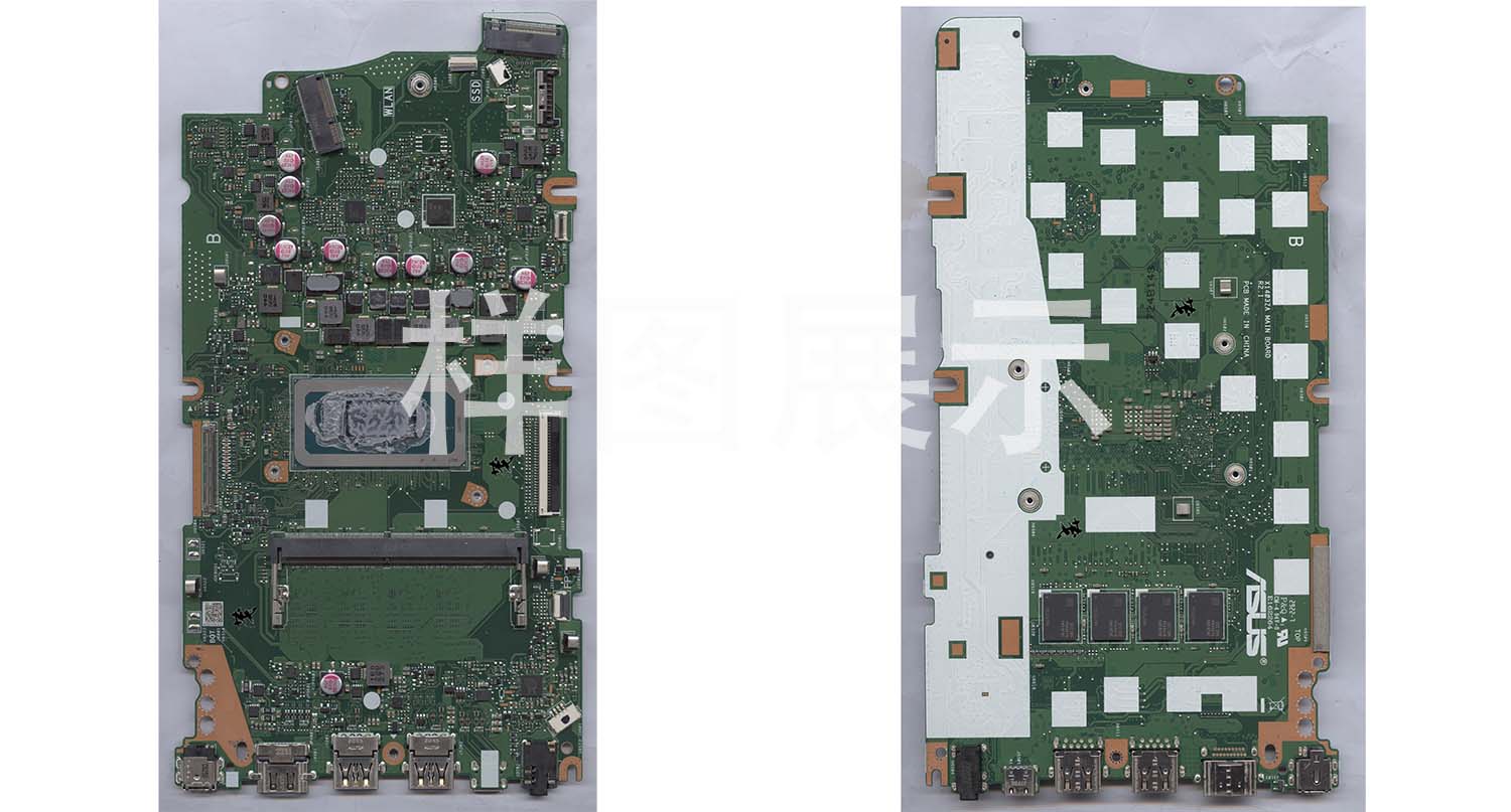 板号:X1403ZA R2.1 华硕 X1603Z 主板超清实物图